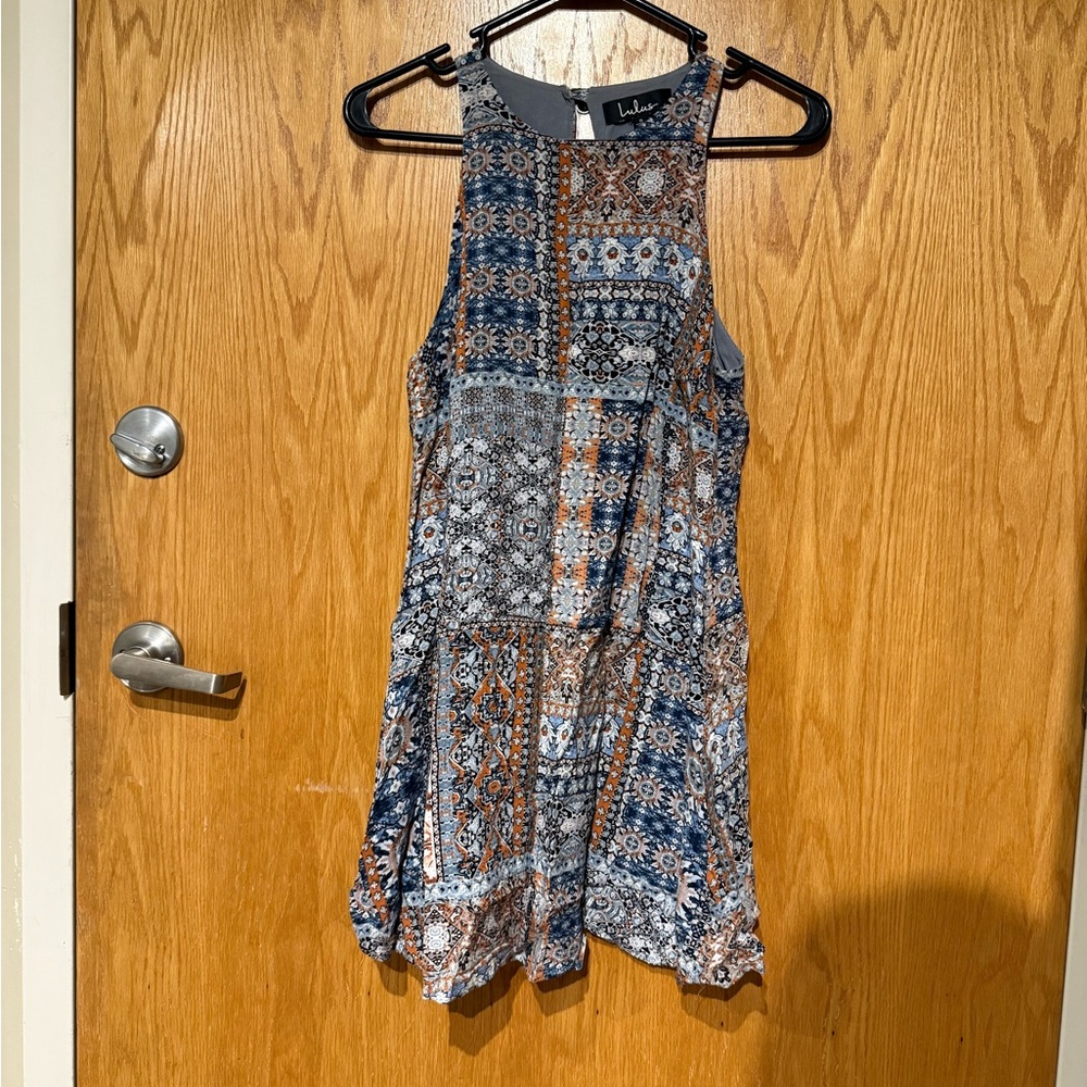 Lulus Small Boho Shift Dress